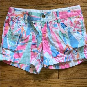 Lilly Pulitzer Callahan shorts. Size 4.